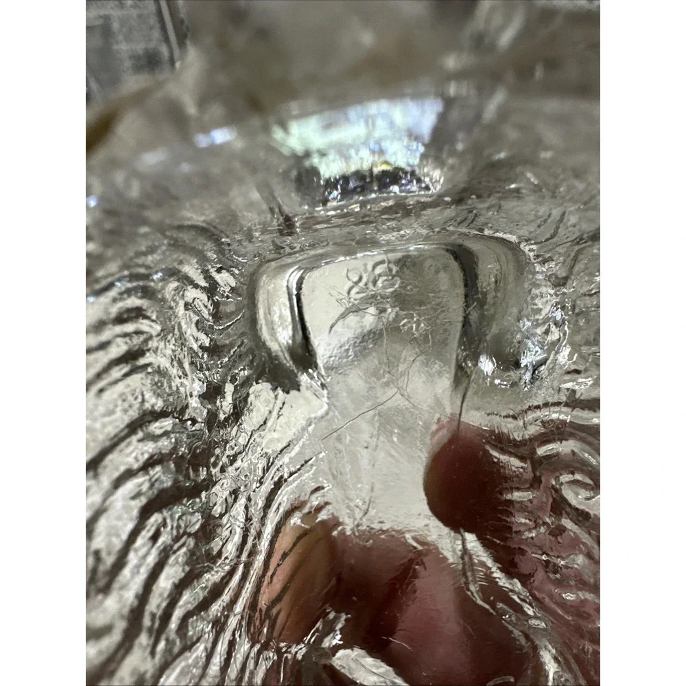 Vintage Scottie Dog Creamer 1930s Clear Glass‎ Post Cereal #28 LE Smith Glass Co